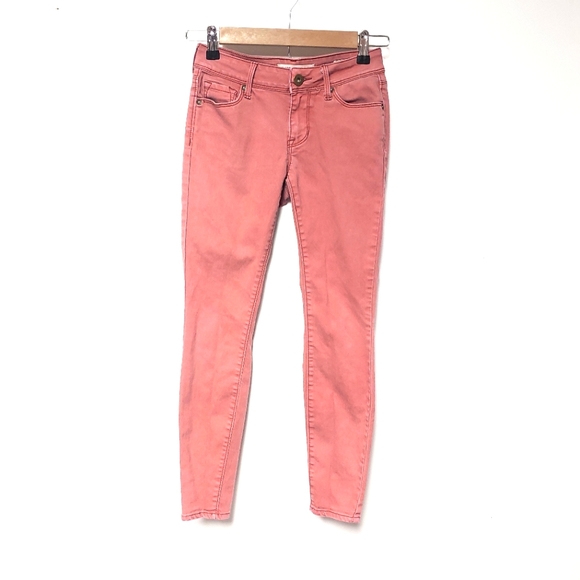 Bullhead Denim - Bullhead Denim Mauve Pink Skinny Jegging Jeans Sz 0